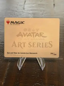 Magic: Avatar The Last Airbender Art Card Ran and Shaw 36/54 2025 (Gold Stamped) - Image 2