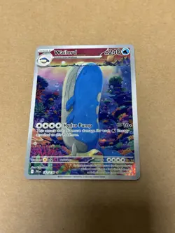 Wailord 162/159 Illustration Rare Journey Together Pokemon TCG Card - Image 1