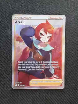 Arezu 189/196 Ultra Rare Full Art Lost Origin Pokemon TCG Card NM - Image 1
