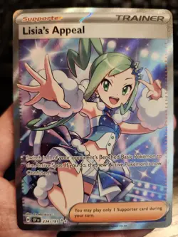 Lisias Appeal 234/191 Ultra Rare Full Art Trainer Pokemon Card Near Mint (-) NM - Image 1