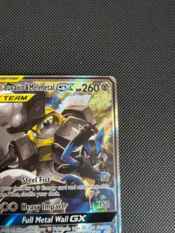Lucario & Melmetal GX SM192 Tag Team Black Star Promo Card English Pokemon - Image 5