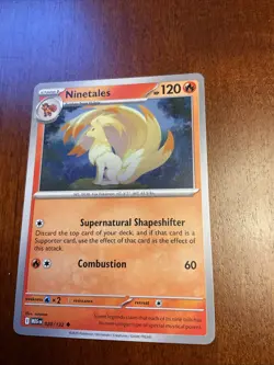 Ninetales 020/132 Mega Evolution Regular Pokemon TCG Card - Image 1