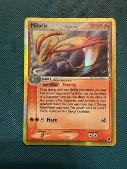 Pokemon TCG Milotic EX Dragon Frontiers Holo Rare Card 5/101 Delta Species - Image 1