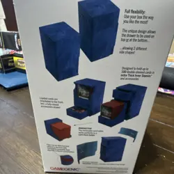 Gamegenic Watchtower 100+ XL Deck Box Standard Cards Magnetic Blue - Image 4