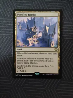 mtg petrified hamlet secrets of strixhaven - Image 1