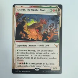 MTG Anzrag, the Quake-Mole Murders at Karlov Manor #0356 Mythic Mole God - Image 1