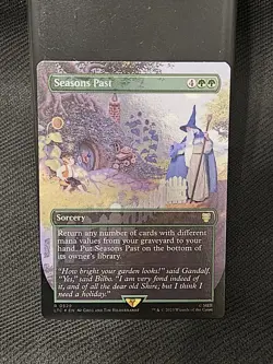 Seasons Past (Borderless) MTG The Lord of the Rings: Tales of Middle-Earth Foil - Image 1