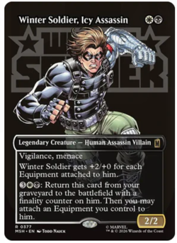 Winter Soldier, Icy Assassin - Borderless Marvel Super Heroes - Image 1