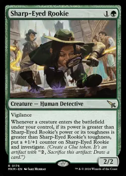 Sharp-Eyed Rookie | #176 | MKM | MTG | Regular | LP - Image 1
