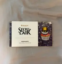 **IN-HAND** MTG Secret Lair Purr Majesty FOIL Edition​ "Cats Are The Best" - Image 1