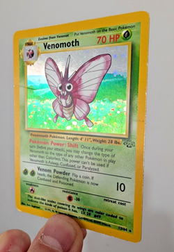 Pokemon TCG: Rare Vintage Venomoth Holo Card (WOTC Jungle - 13/64) - Image 2
