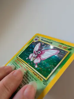 Pokemon TCG Venomoth Holo Rare Card 13/64 Jungle Unlimited MP Condition - Image 3