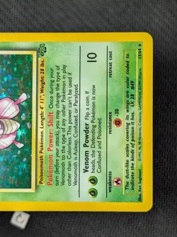 Venomoth 13/64 - Jungle Unlimited Holo Rare Pokemon TCG MP - Image 5