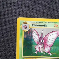 Venomoth 13/64 LP Holo Jungle Rare Pokemon TCG Card 1999 - Image 4