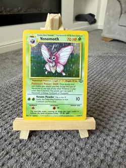 Pokemon TCG Venomoth Jungle 13/64 Holo Unlimited Holo Rare - Image 1