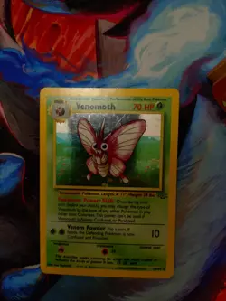 Pokemon TCG Venomoth Jungle 13/64 Holo Unlimited Holo Rare - Image 2