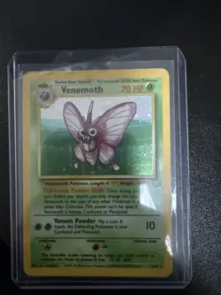Pokemon TCG Venomoth Jungle 13/64 Holo Unlimited Holo Rare - Image 1