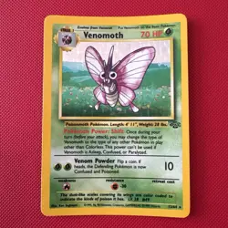 Pokemon TCG Venomoth Jungle 13/64 Holo Unlimited Holo Rare - Image 1