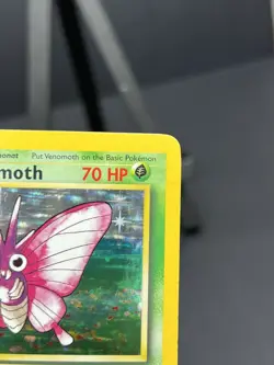 Pokemon TCG Venomoth Jungle Holo Card 13/64 Unlimited Rare, MP Condition - Image 3