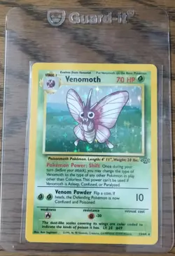 Pokemon TCG Venomoth Jungle 13/64 Holo Unlimited Holo Rare - Image 1