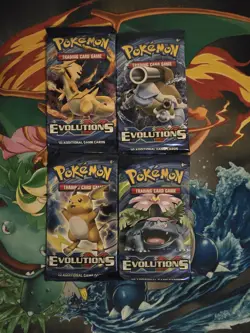 POKEMON - XY EVOLUTIONS - 1 X RANDOM BOOSTER PACK - FACTORY SEALED 820650801556 - Image 1