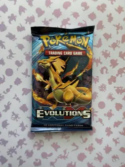 Pokemon TCG XY Evolutions Booster Pack Factory Sealed Charizard - Image 1
