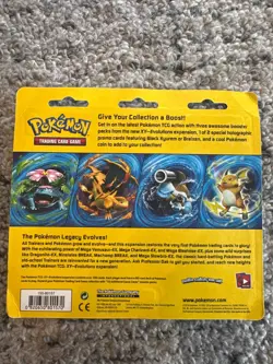 Pokemon XY Evolutions Booster Braixen 3-Pack Blister - Factory Sealed - Image 2