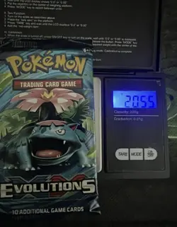 Pokemon TCG XY Evolutions Booster Pack Heavy 20.5 Factory Sealed - Image 3