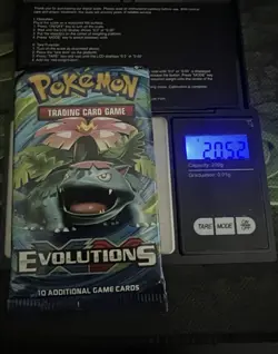 Pokemon TCG XY Evolutions Booster Pack Heavy 20.5 Factory Sealed - Image 4
