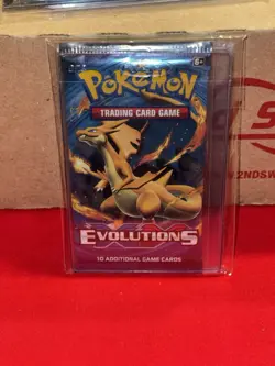 Pokemon XY Evolutions Booster Pack Art Set (4) All Covers Factory Sealed - Image 4