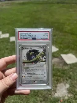 Pokemon TCG Rayquaza ex EX Holo Promo 039 Black Star Promos ENG 2006 PSA 4 - Image 3