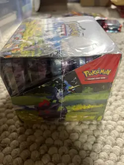 Pokemon TCG Ascended Heroes Mini Tins Display Case Box - Sealed no tears - Image 3