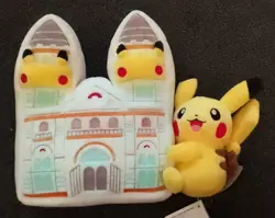 Pokemon Pikachu Plush & EXCLUSIVE Promo Card Natural History Museum *BRAND NEW!* - Image 4