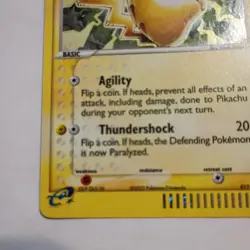 2003 Pokemon TCG Pikachu E Reader 012 Black Star Promo Holo NM-M - Image 3