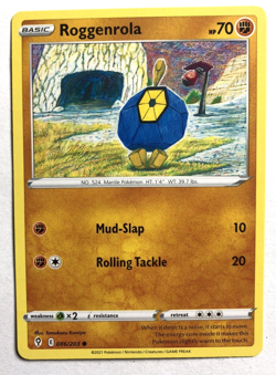 Roggenrola 086/203 Evolving Skies Pokemon Regular Common NEAR MINT NM - Image 3