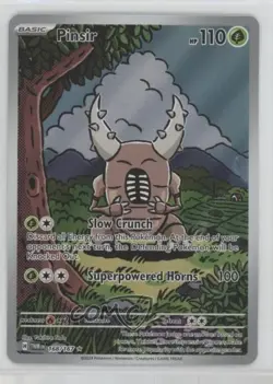 Pinsir Illustration Rare Pokemon Scarlet & Violet: Twilight Masquerade TWM #168 - Image 1