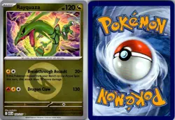 RAYQUAZA (ENERGY SYMBOL PATTERN) 153/217 R ASCENDED HEROES REVERSE HOLO - Image 3