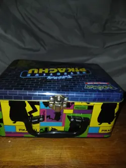 Pokemon Detective Pikachu Collector's Lunch Box Tin With Card Case - Image 5