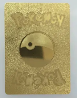Pokemon Mewtwo GX 300hp Gold Foil Fan Art Collector Card TCG - Image 2