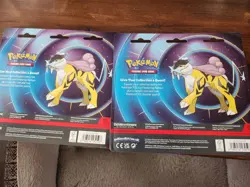 Pokemon TCG Mega Evolution & Phantasmal Flames 2‑Pack Blister – Raikou Coin New - Image 4