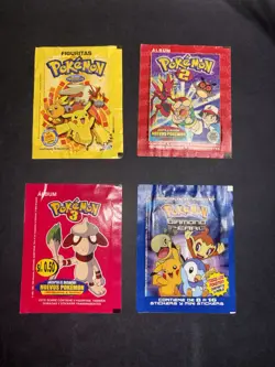 POKEMON 4 X SEALED BOOSTERS PACK VINTAGE 2000 ORIGINAL NAVARRETE - Image 1