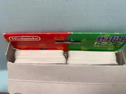 Pokemon playing cards Red and Green Original Pocket Monsters Game Boy Nintendo - Image 3