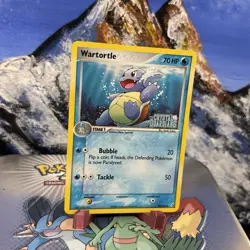 Wartortle - 42/100 Pokemon Crystal Guardians - Reverse Holo LP 🫧 - Image 2