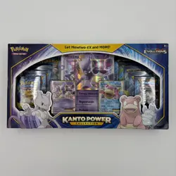 Pokemon Kanto Power Collection Box XY Evolutions Mewtwo/Slowbro EX Sealed - Image 1