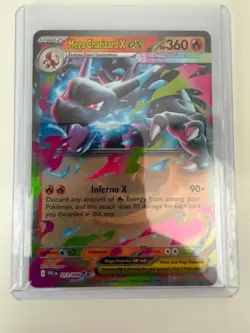 Mega Charizard X EX 013/094 Double Rare Holo NM - Phantasmal Flames - Pokemon - Image 2
