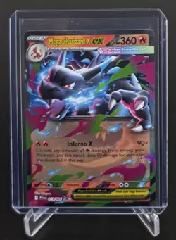 Pokemon TCG Mega Charizard X ex 013/094 Phantasmal Flames Double Rare Holo NM - Image 1