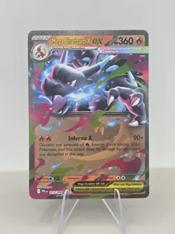 Mega Charizard X ex 013/094 Me02: Phantasmal Flames Holo Double Rare Pokemon NM - Image 1