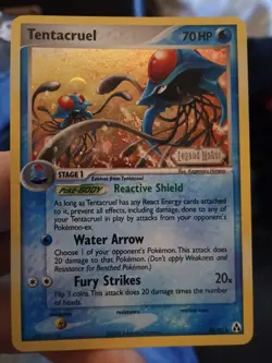 Pokemon Cards Reverse Holo Stamped Ex Legend Maker Tentacool & Tentacruel - Image 4