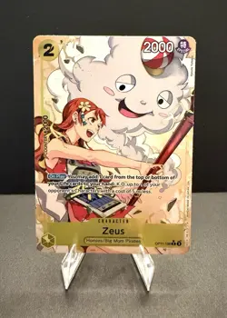 One Piece Zeus Rare Alt Art OP11-106 ENG - Image 2