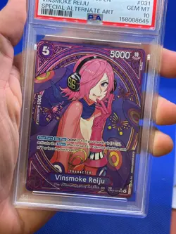 One Piece Heroines Edition EB03 Vinsmoke Reiju EB03-031 SP Alternate Art PSA 10 - Image 2